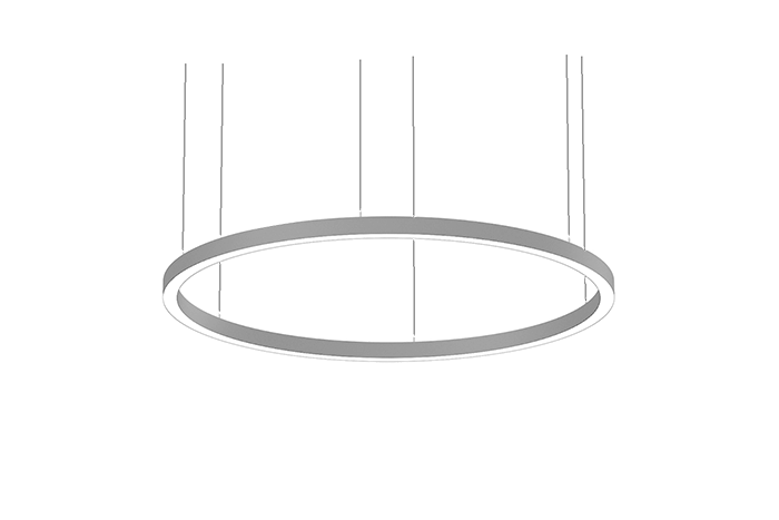 Glamox FXX111867. Innenraumleuchten FX65 FLOW-P2000 WH 18000 HF 840 PRE C5 OP