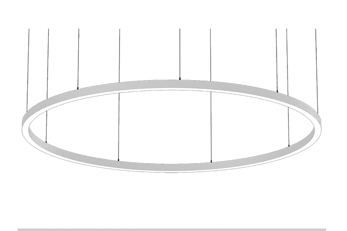 Glamox FXX134913. Innenraumleuchten FX65 FLOW-P3000 40/60 WH 31000 DALI 840 PRE C5 OP