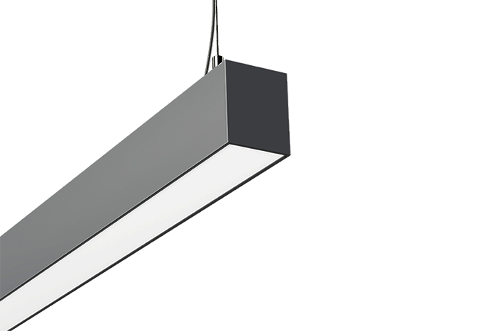 Glamox FXX589281. Innenraumleuchten FX65-P1519 30/70 AL 6400 HF 840 C2.5 OP/PC