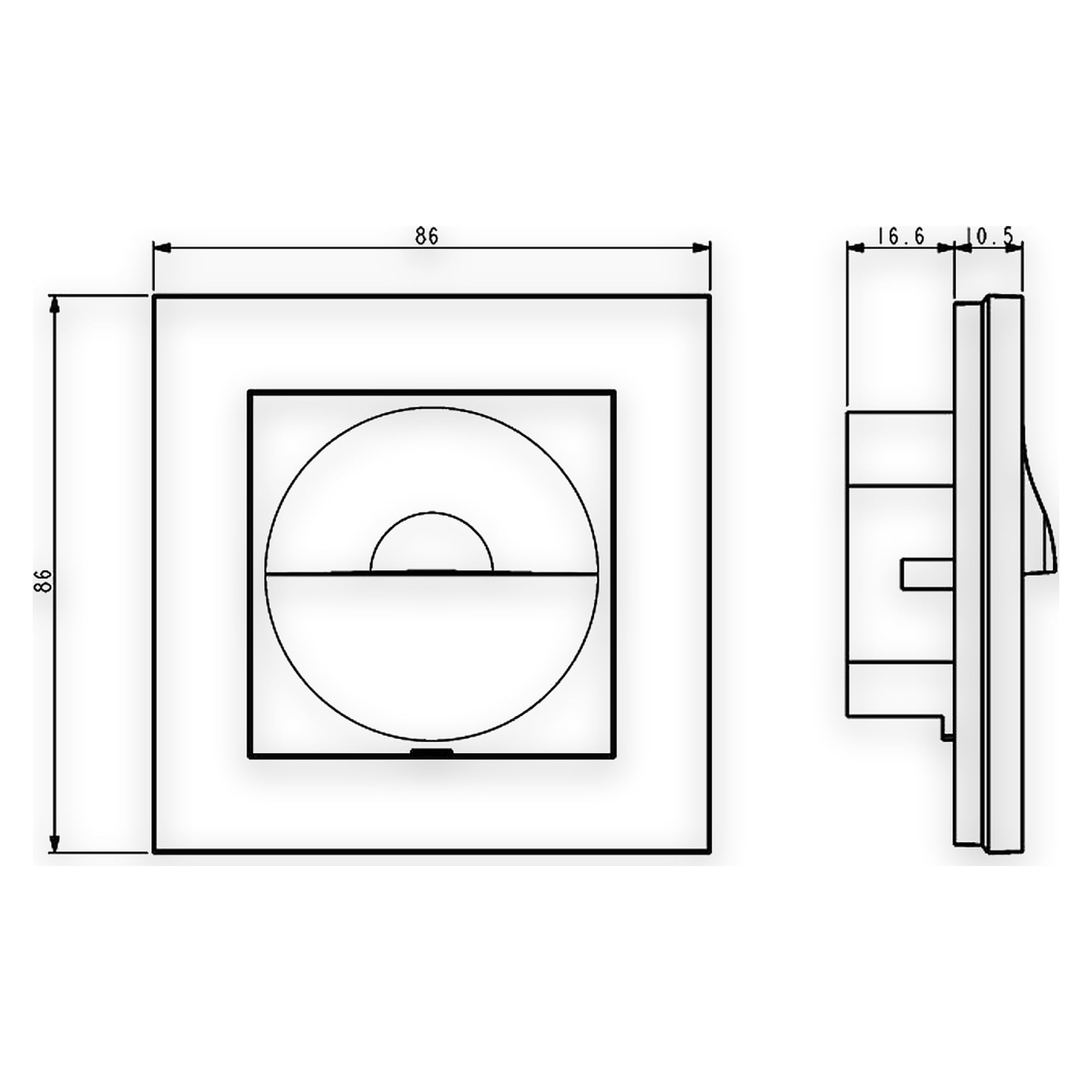 Glamox C71-W LED