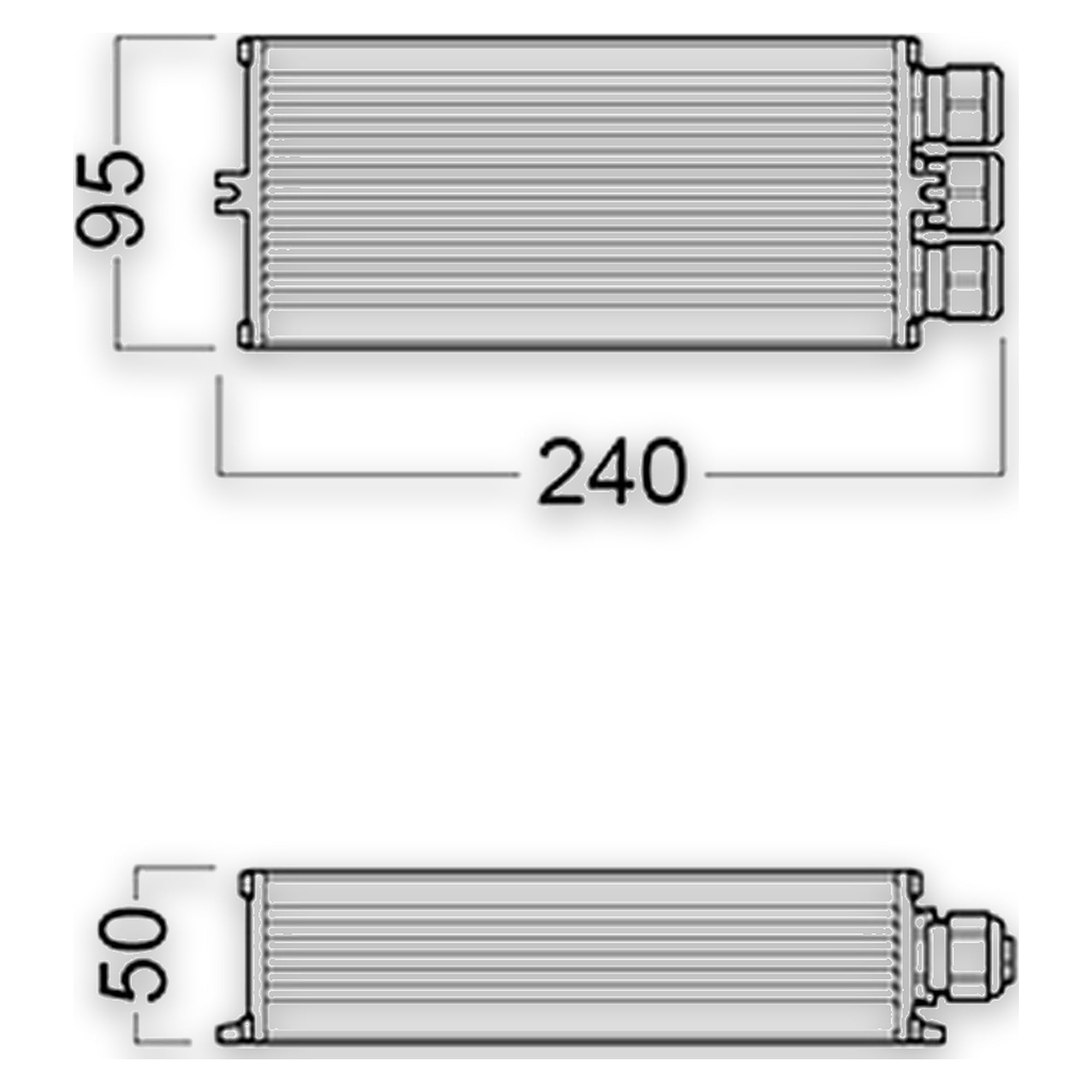 Glamox PSU 17W/24VDC 1-10V/SD IP67 CLII