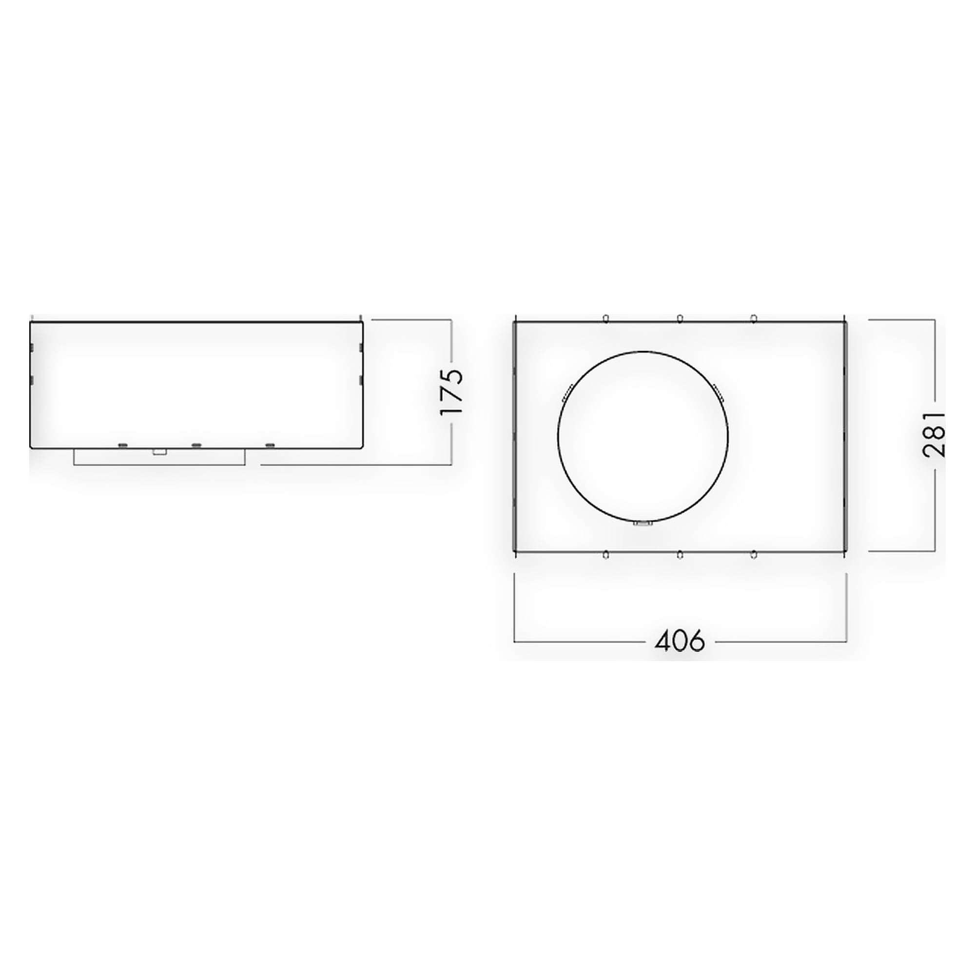 Glamox O67-R225 CONCRETE BOX 199