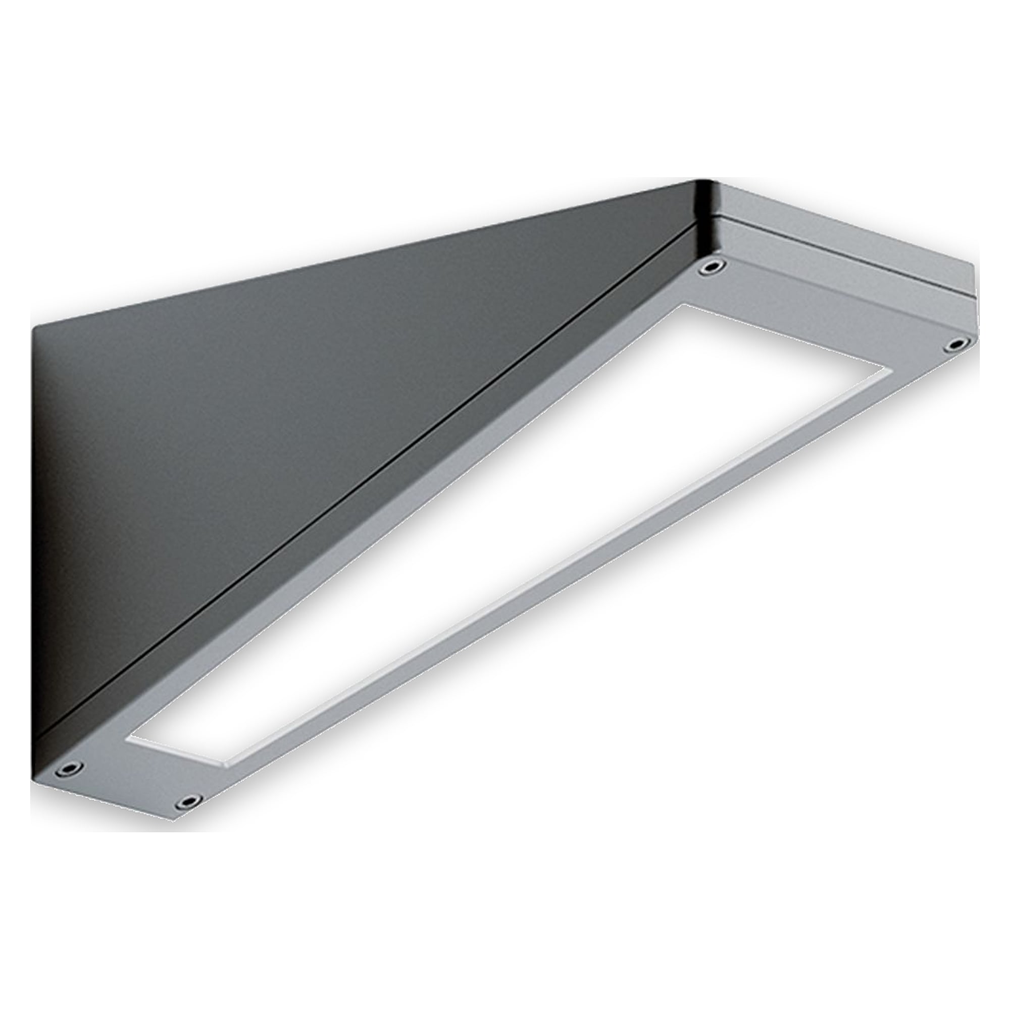 Glamox O22 outdoor luminaire, 537 lm, 4000 K, switchable