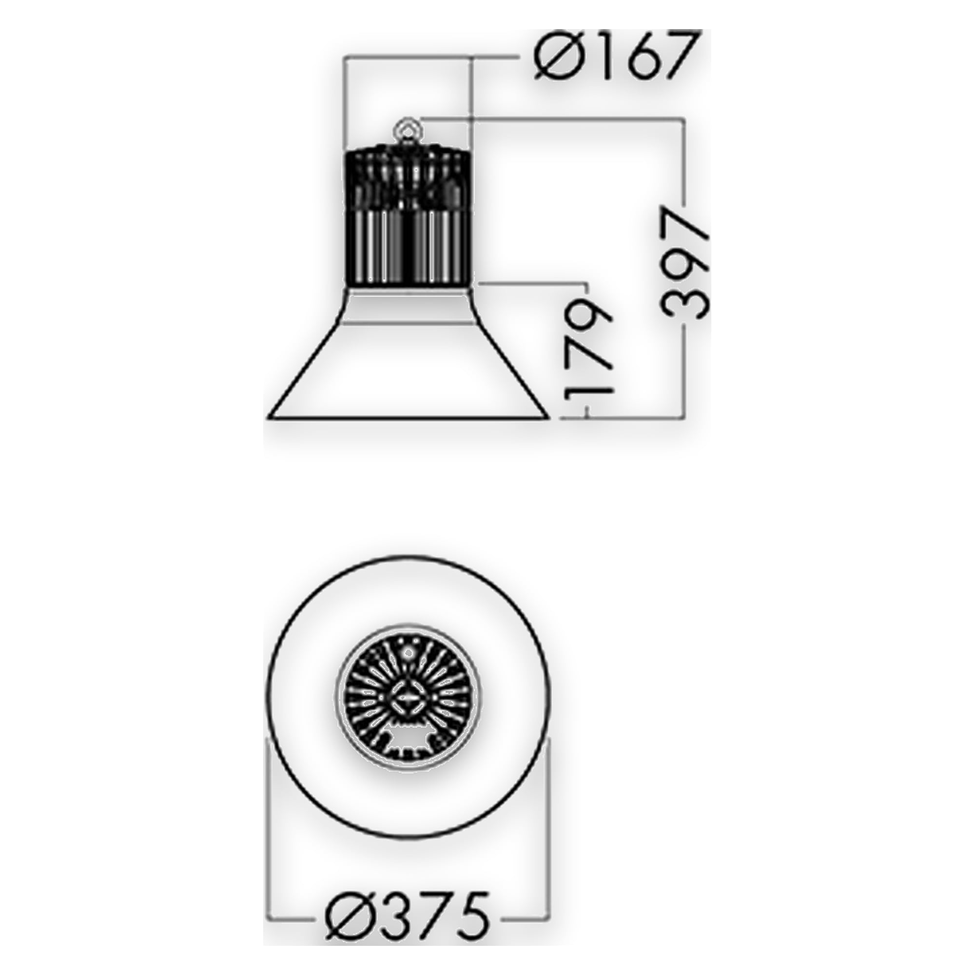 Glamox A90-P1 REFLECTOR OP