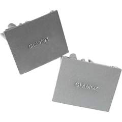 Glamox C50508201. C50-S ENDCAP (2pcs.) GR