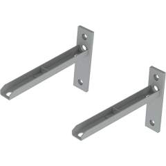 Glamox C50509310. C50 WALL BRACKET (2pcs) WH L=200mm