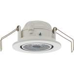 Glamox D40533707. Downlights D40-R70A WH LED 500 AC 830 25°