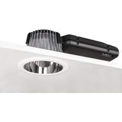 Glamox D70515276. Downlights Beleuchtung D70-R155 LED 1100 Dali 830 LI SI/WH