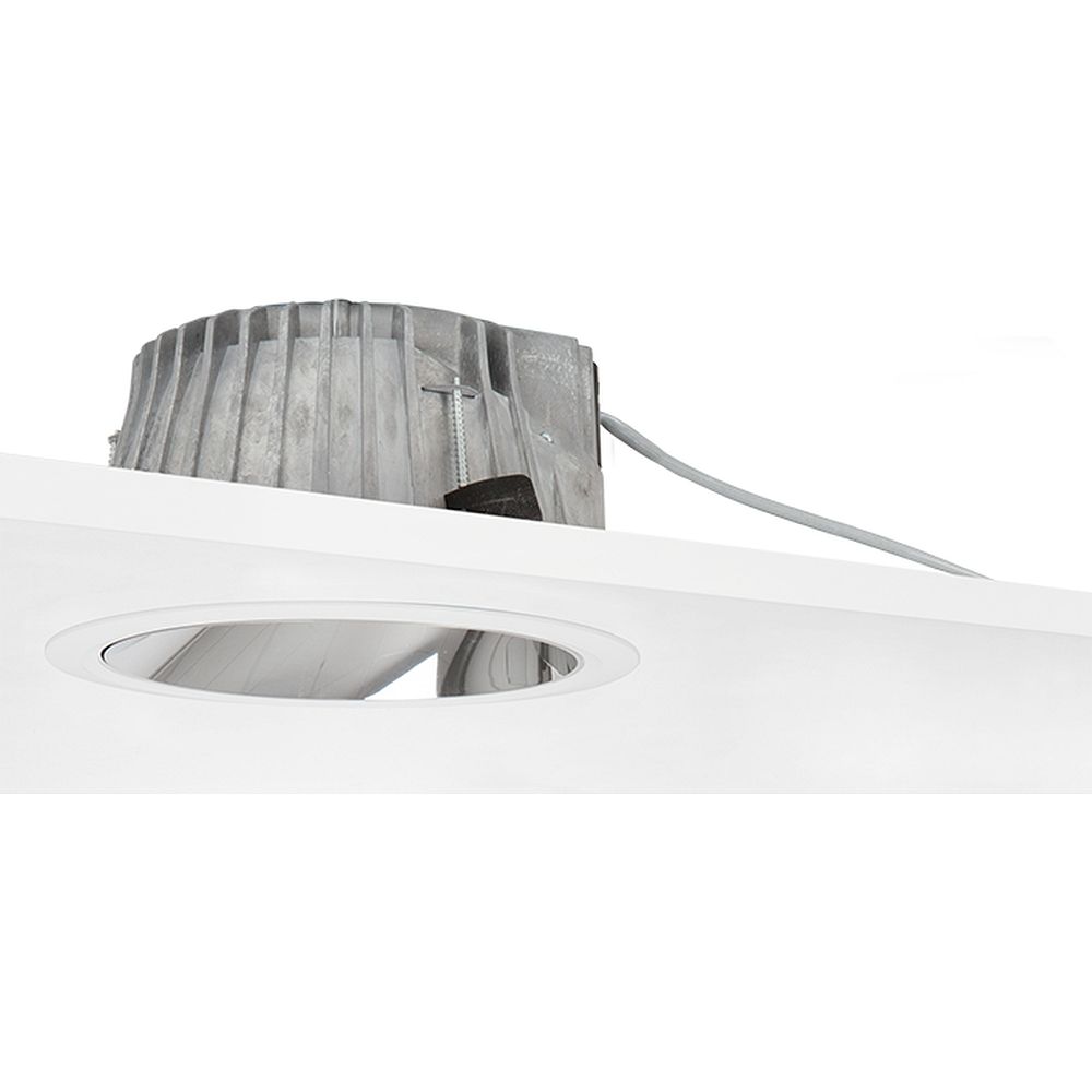 Glamox D70519880. Downlights D70-R195 LED 1100 HF 840 XA/WH