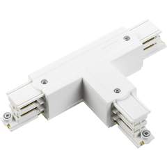 Glamox GTS39-3. PRO TRACK T-CONNECTOR R/L WHITE