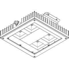 Glamox I85000012. I85 SIDE BRACKET SIS