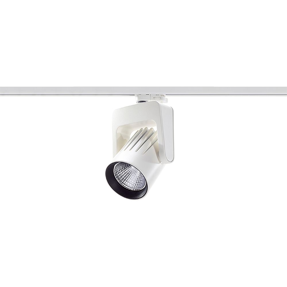 Glamox S702045251. Strahler S70 MIDI WH LED 3000 HF 940 26°