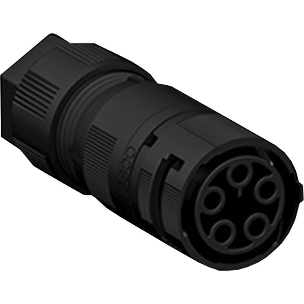 Glamox T538002FEM. Verbindungsbuchse Stucchi schwarz 3800 Female 5P
