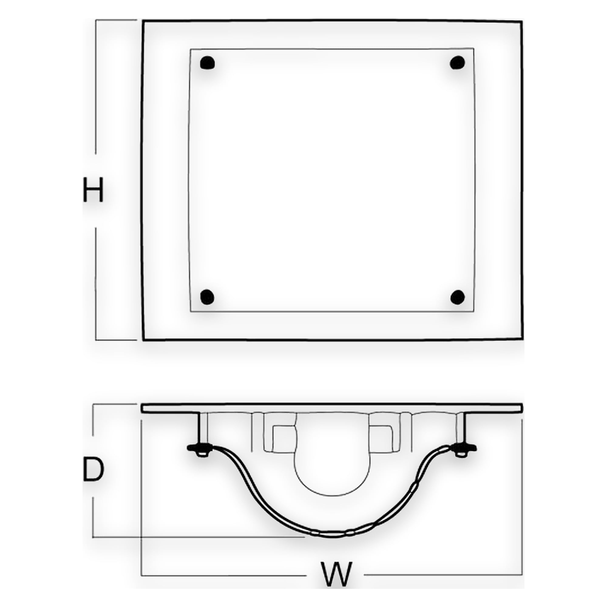 Glamox WALLE LED-Leuchte, 998 lm, 3000 K, schaltbar