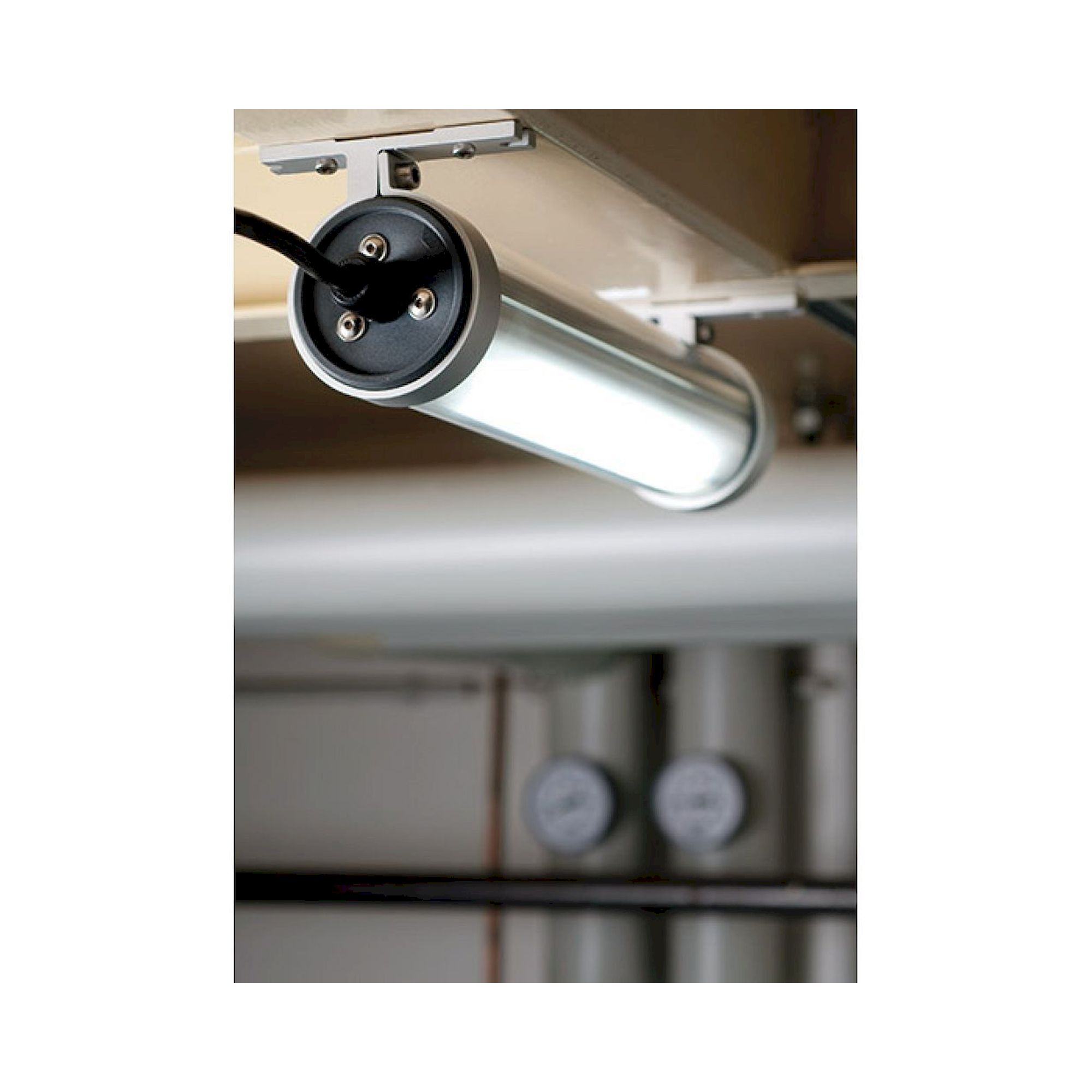 INROLED_70 LED tube light 650 mm 24V DC, Borosilikat protective tube, IP69K, cascadable - LED2WORK 115210-01