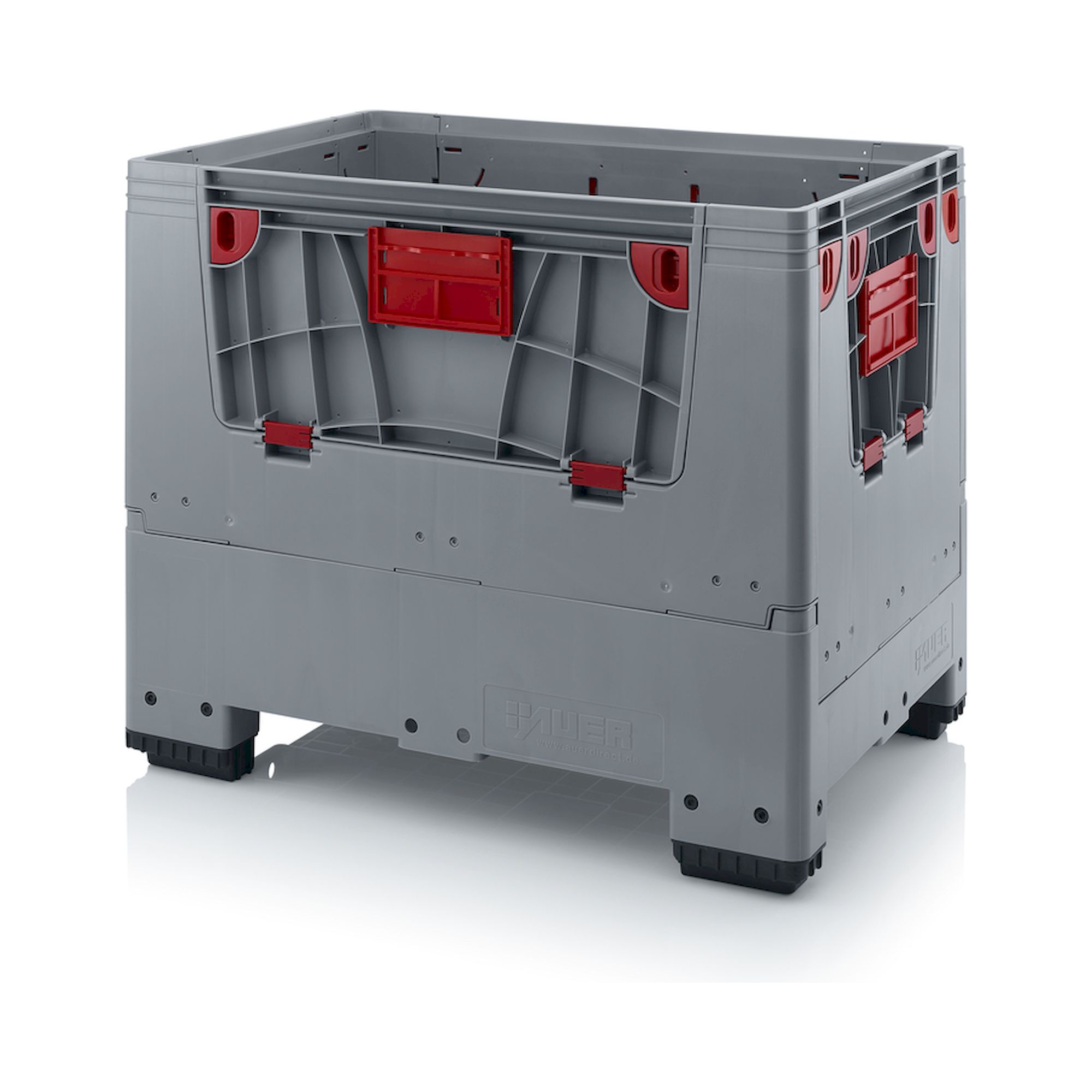 KLK 1208. Klappbare Big Boxen mit 4 Eingriffsklappen