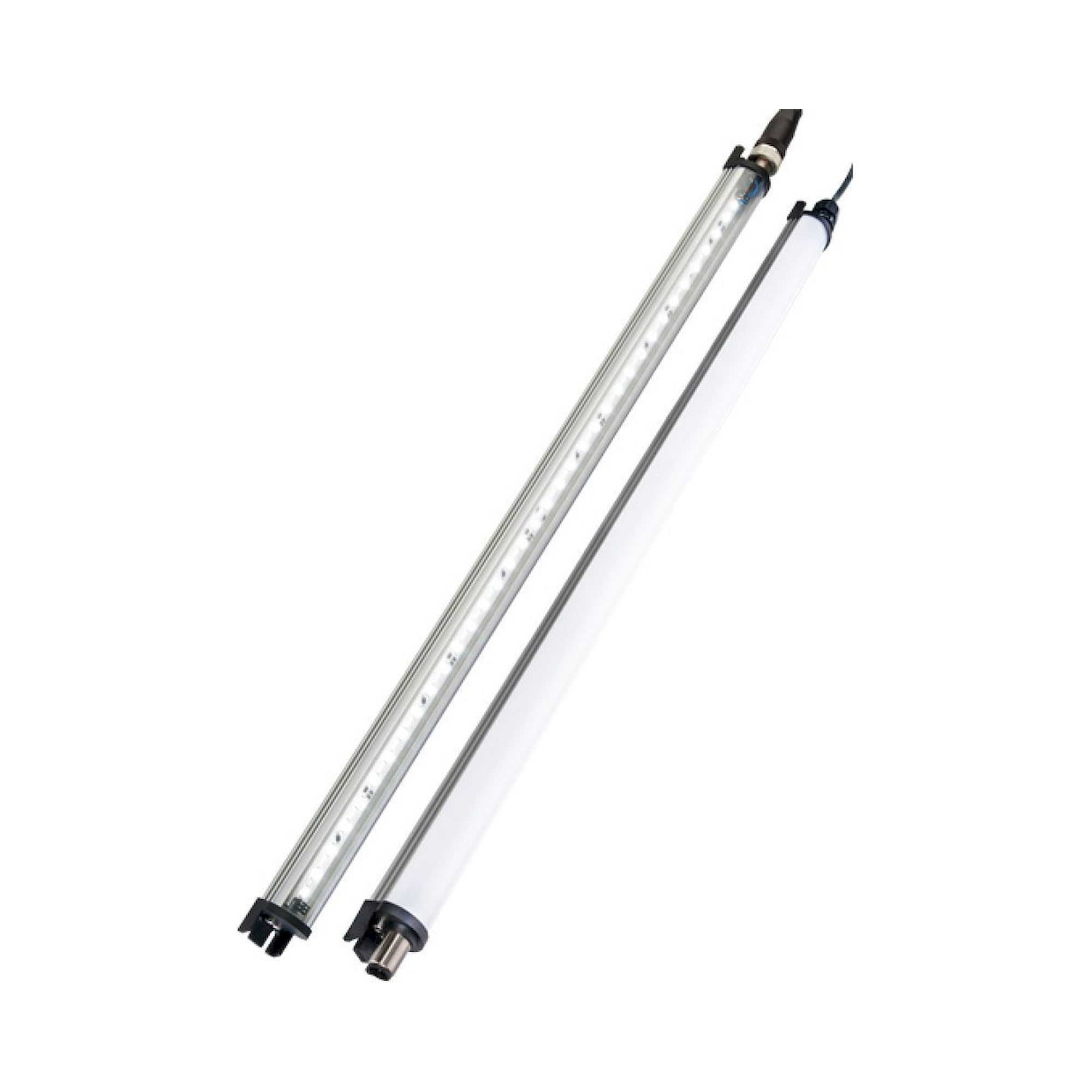 LEANLED II LED-Aufbauleuchte 1520 mm klarer Abdeckung 39 W 120°, IP54, kaskadierbar - LED2WORK 111010-27