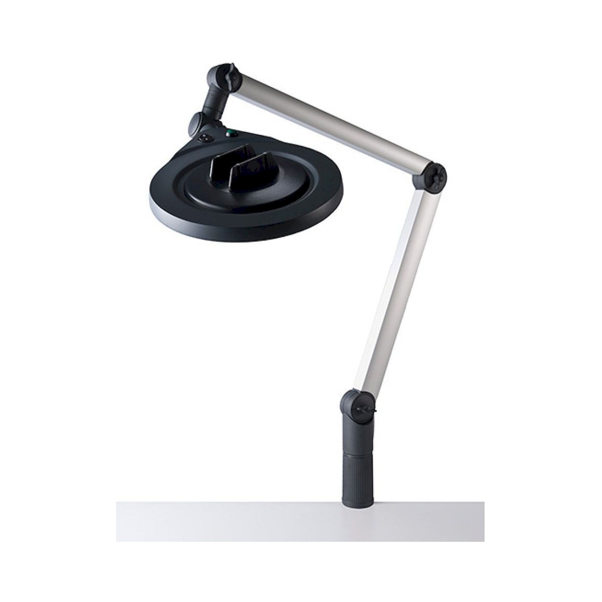 LENSLED II LED Magnifier Lamp Articulated Arm 3.5 dpt with 8 dpt Bifocal, Dimmable - LED2WORK 120810-12
