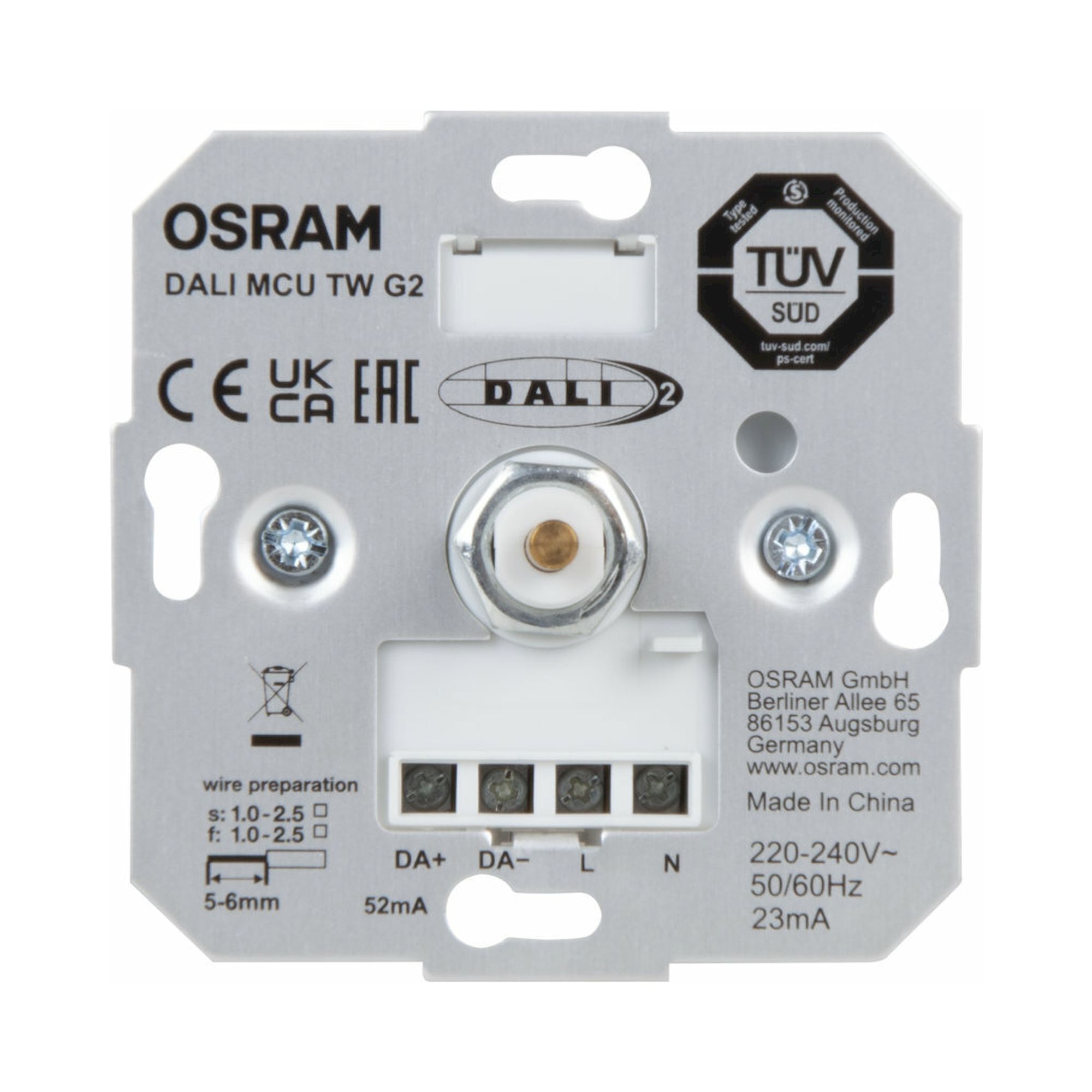 Glamox LMS SG DALI ROTARY DT8 G2