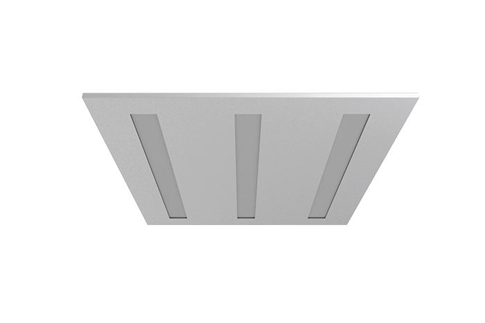 Glamox MDN595233. Innenraumleuchten MODERNA 2-R600X600 WH 3500 DALI 840 MP