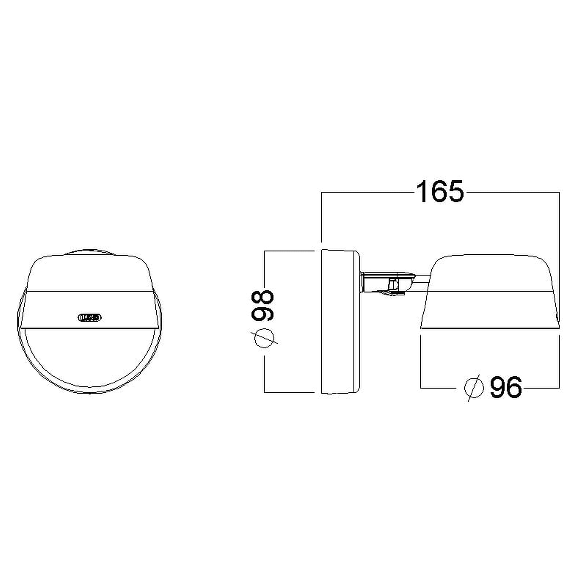Glamox Motus Dekorationsleuchte, 810 lm, Tunable White (einstellbare Lichtfarbe)