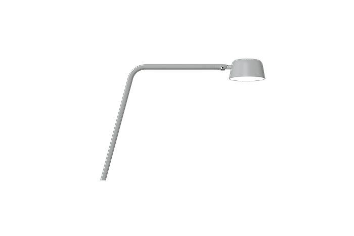 Glamox MOT028501. Armbasierte Leuchten Motus Table WH 800  940-927 D2W EU