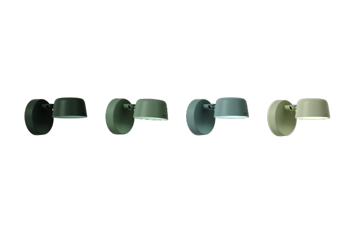 Glamox MOT028555. Dekorative Leuchten Motus Wall Mild Citrus 800 940-927 D2W