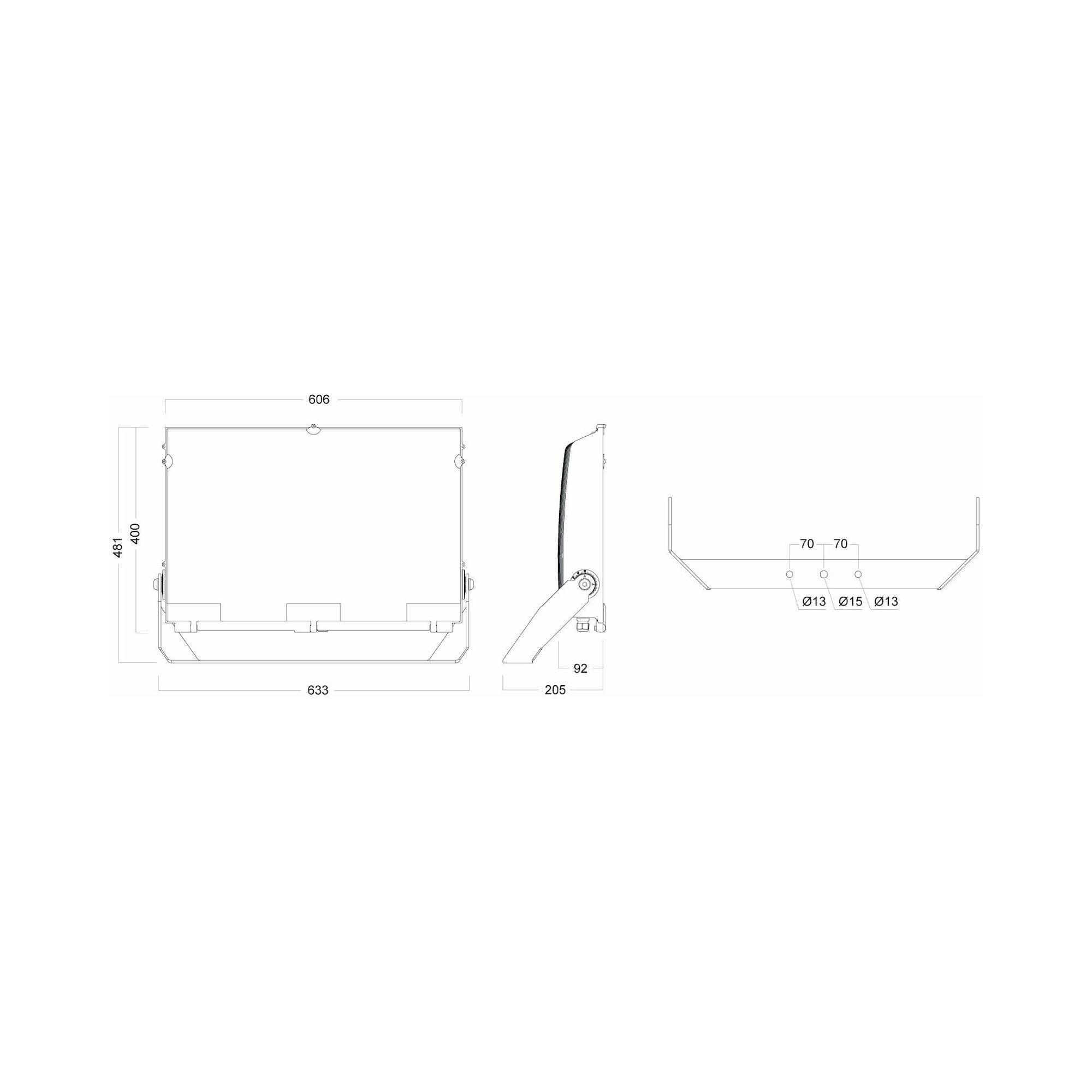 Glamox NEXT outdoor luminaire, 47227 lm, 4000 K (Ra 70), DALI dimmable