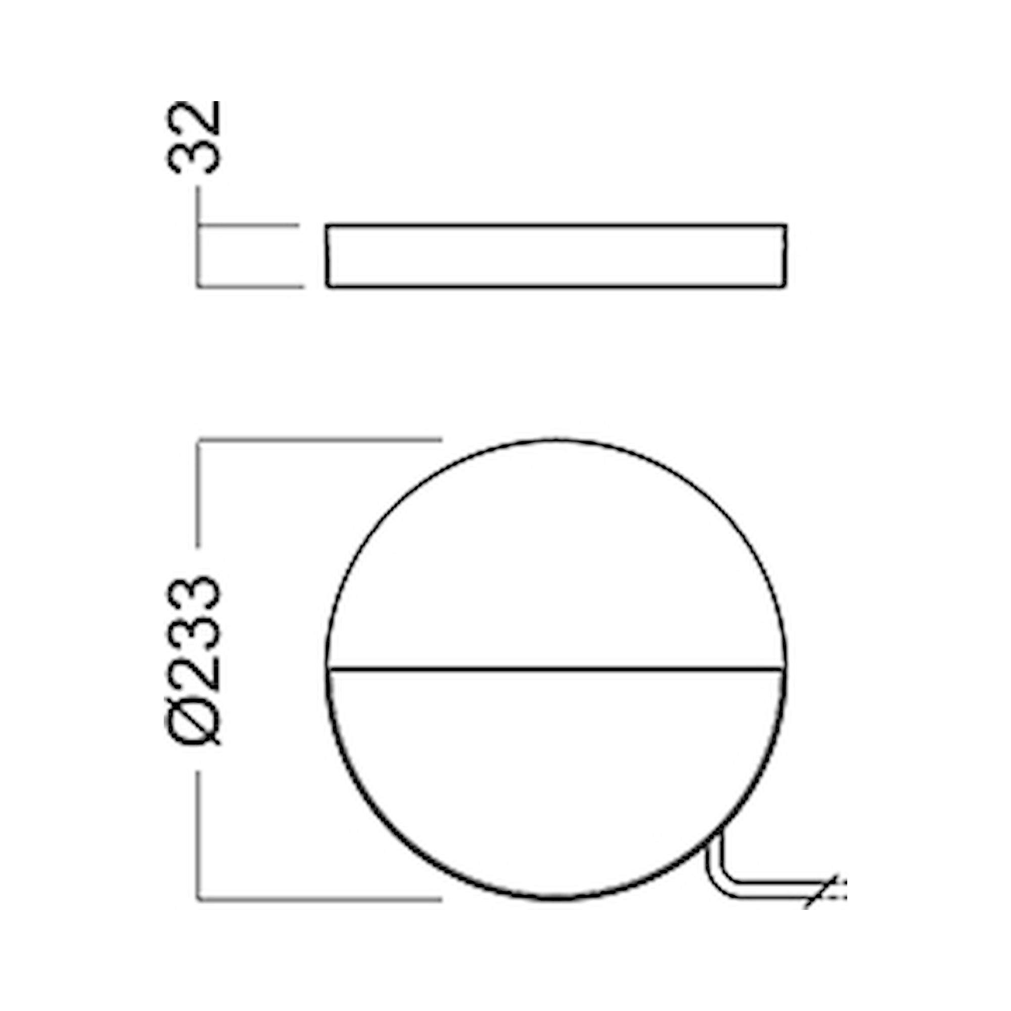 Glamox O62-W3 outdoor luminaire, 437 lm, 4000 K
