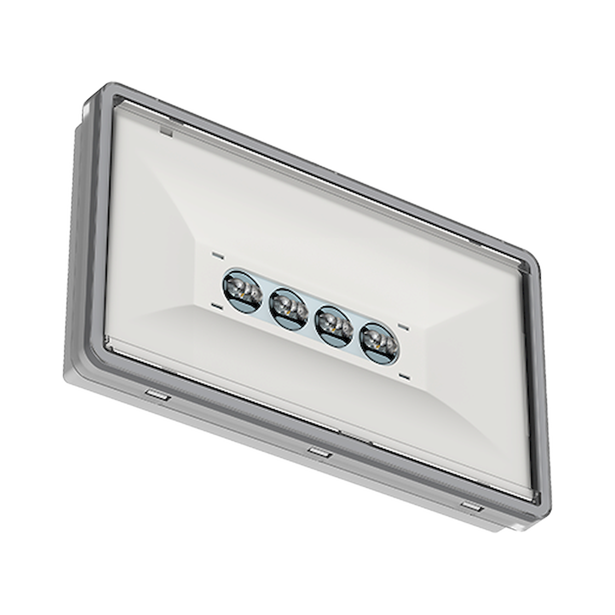 Glamox ORT120764. Notlichtleuchten ORTUS-S WH 650 E/Z CR