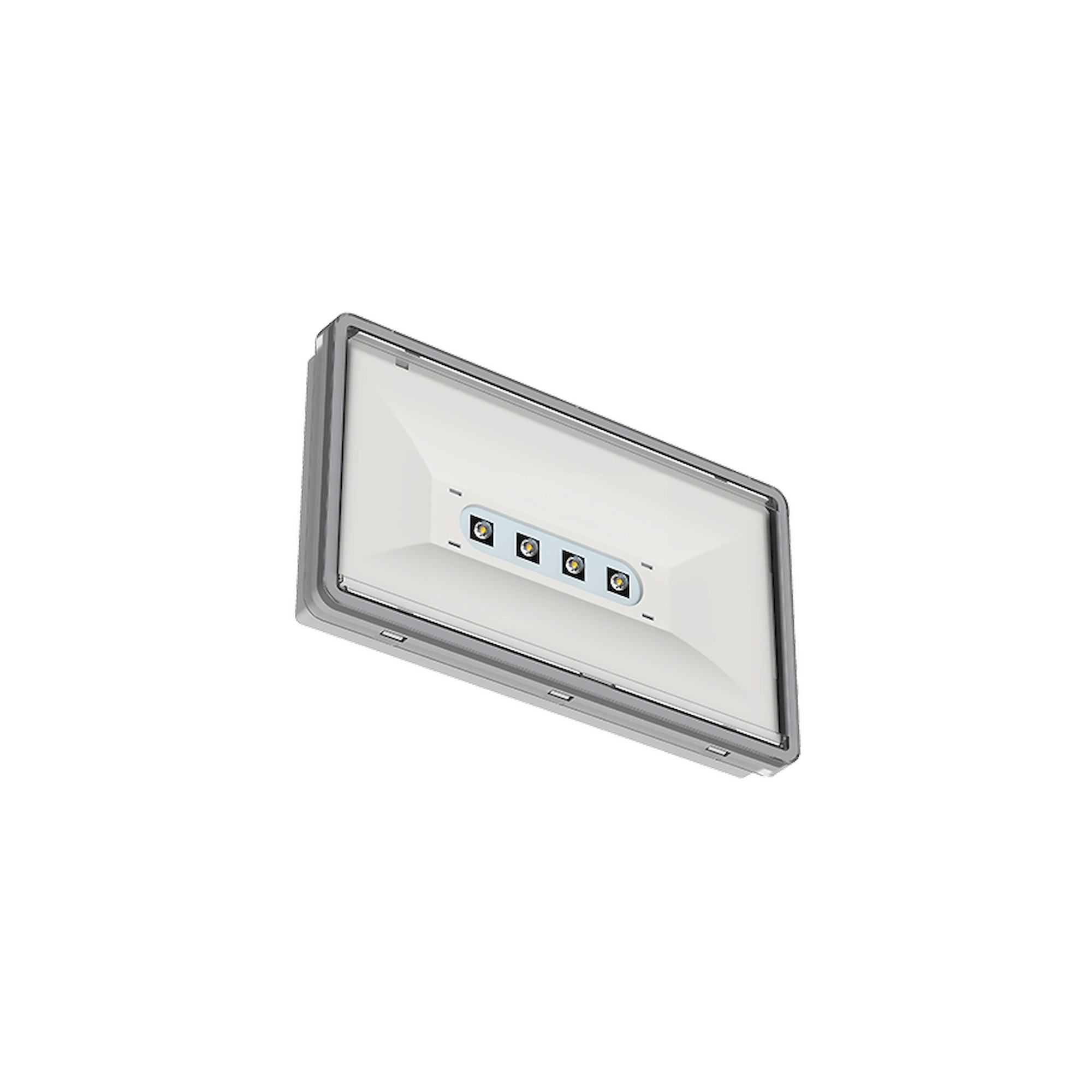 Glamox ORTUS-S Notleuchte, 650 lm, DALI-dimmbar