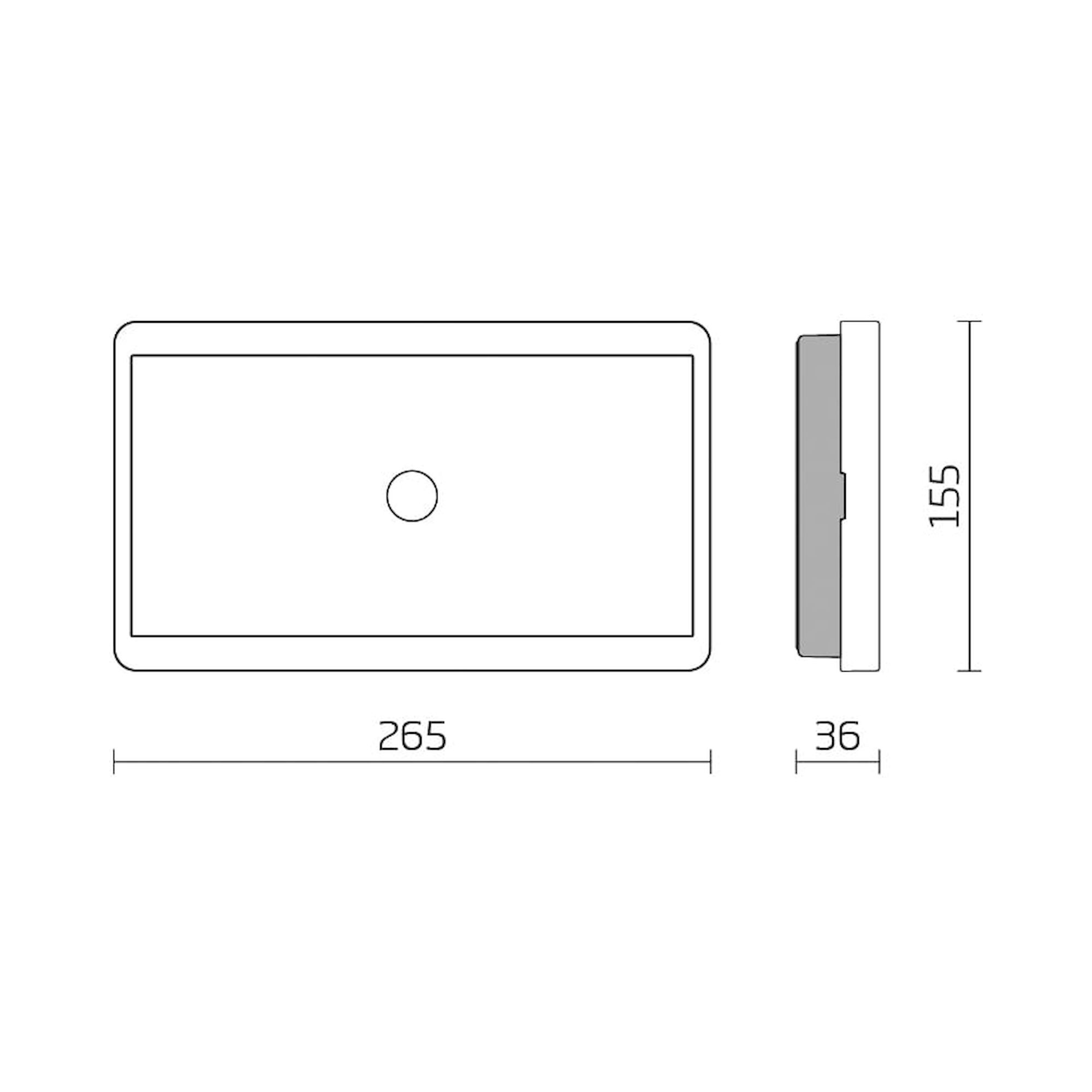 Glamox ORTUS-S WH 180 E1/ST XWB