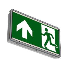 Glamox ORTUS-W WH E1/ST HO SIGN