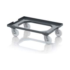 Auer RO V 64 PA-7016. Transportroller Kompakt mit Verknüpfungssystem und Polyamid-Rädern