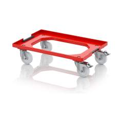 Auer RO V 64 PA FE-3020. Transportroller Kompakt mit Verknüpfungssystem und Polyamid-Rädern