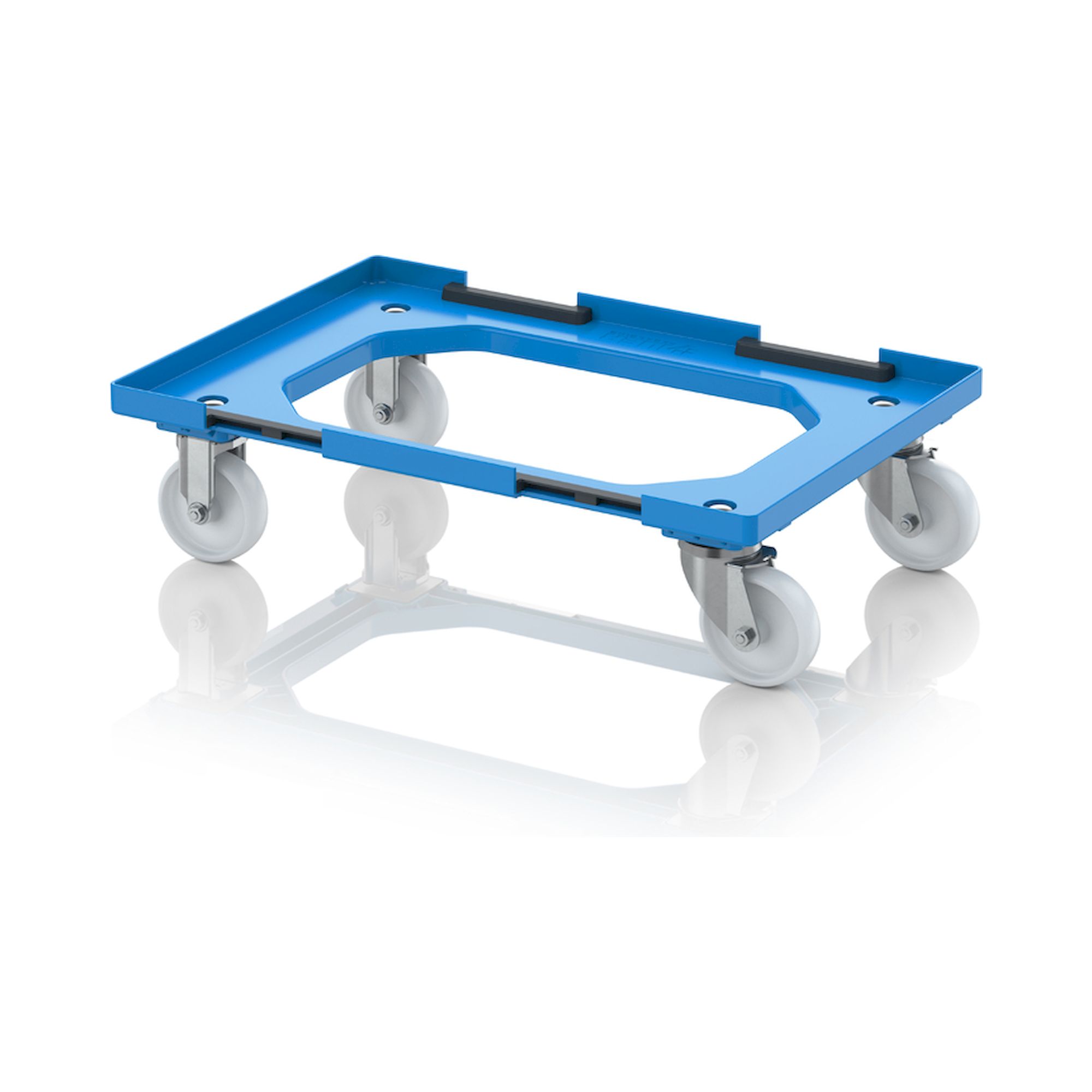 Maxi HD dolly with linking system 82 x 62 cm, blue - Auer RO V 86.6 HD PAX BO.L-5015