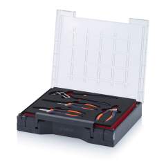 SB 353 B12. Sortimentsbox bestückt 35 x 29,5 cm mit Werkzeugeinsatz, 35x29,5x7,1 cm