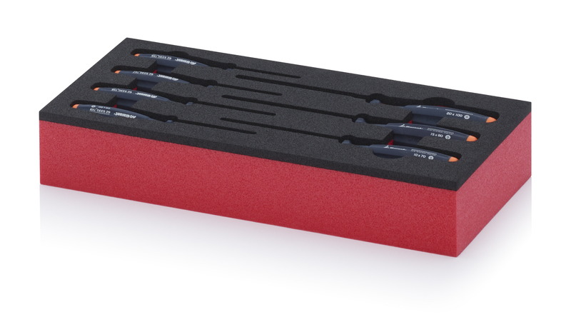 SB SE WT. Schaumstoffeinsatz mit Torx, Schaumstoffeinsatz mit Torx