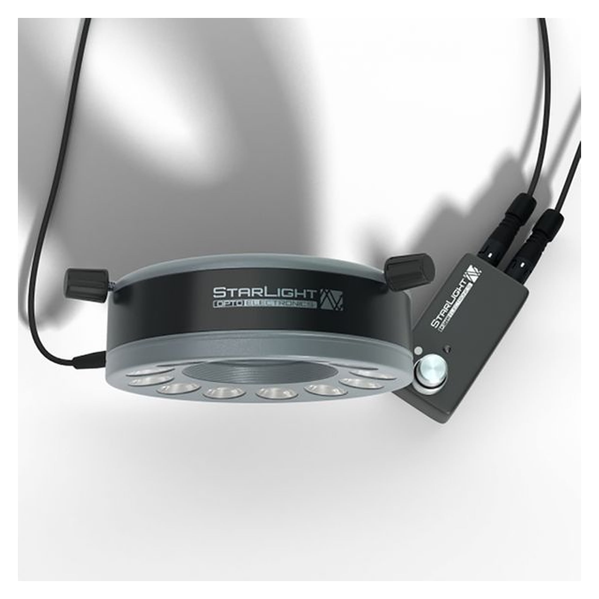 Starlight 100-007714. LED-Ringlicht, grün 528 nm, Arbeitsabstand 50 mm - 800 mm optimal 140 mm