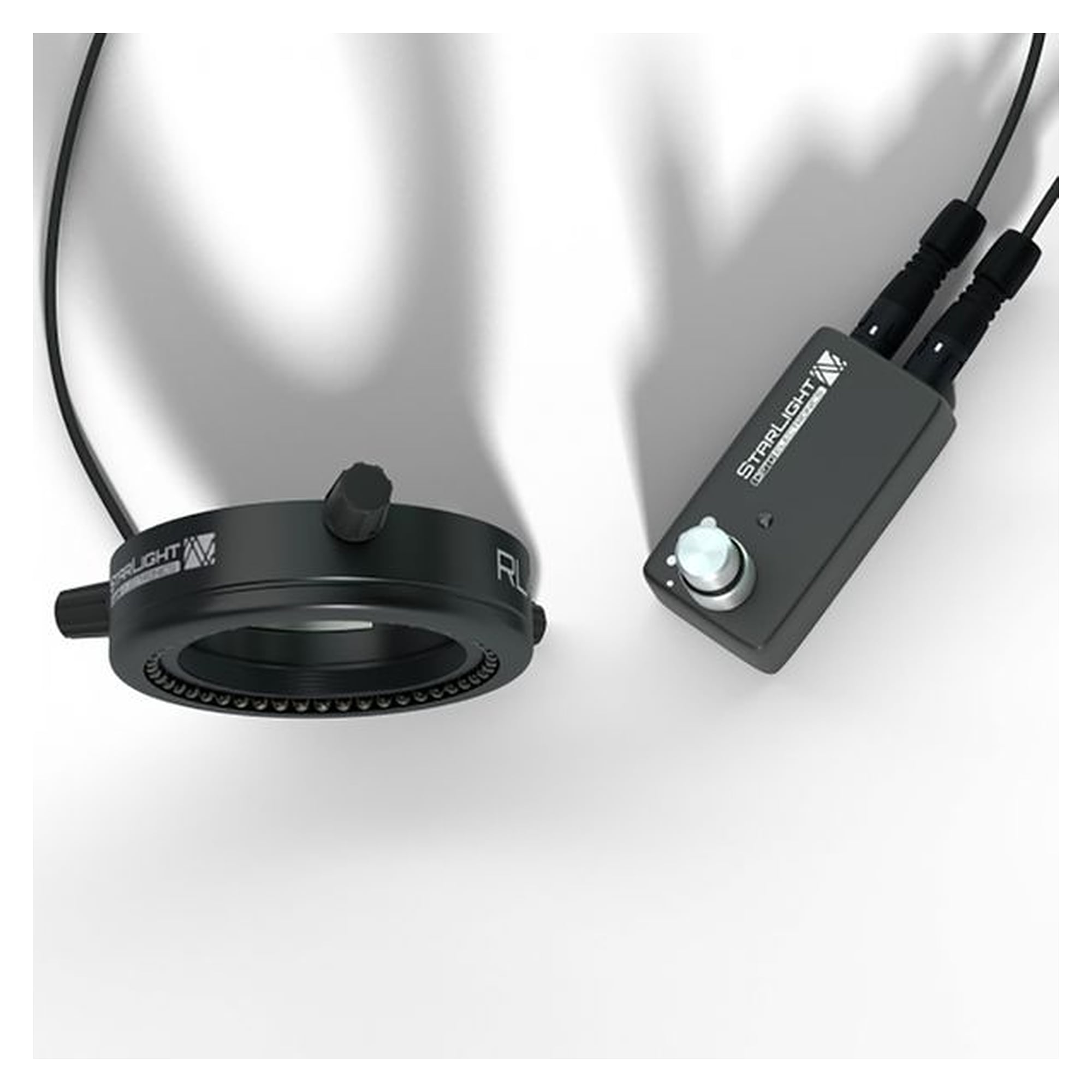Starlight 100-010143. LED ring light UV and IR, UV (405 nm), clamping diameter max. 74 mm