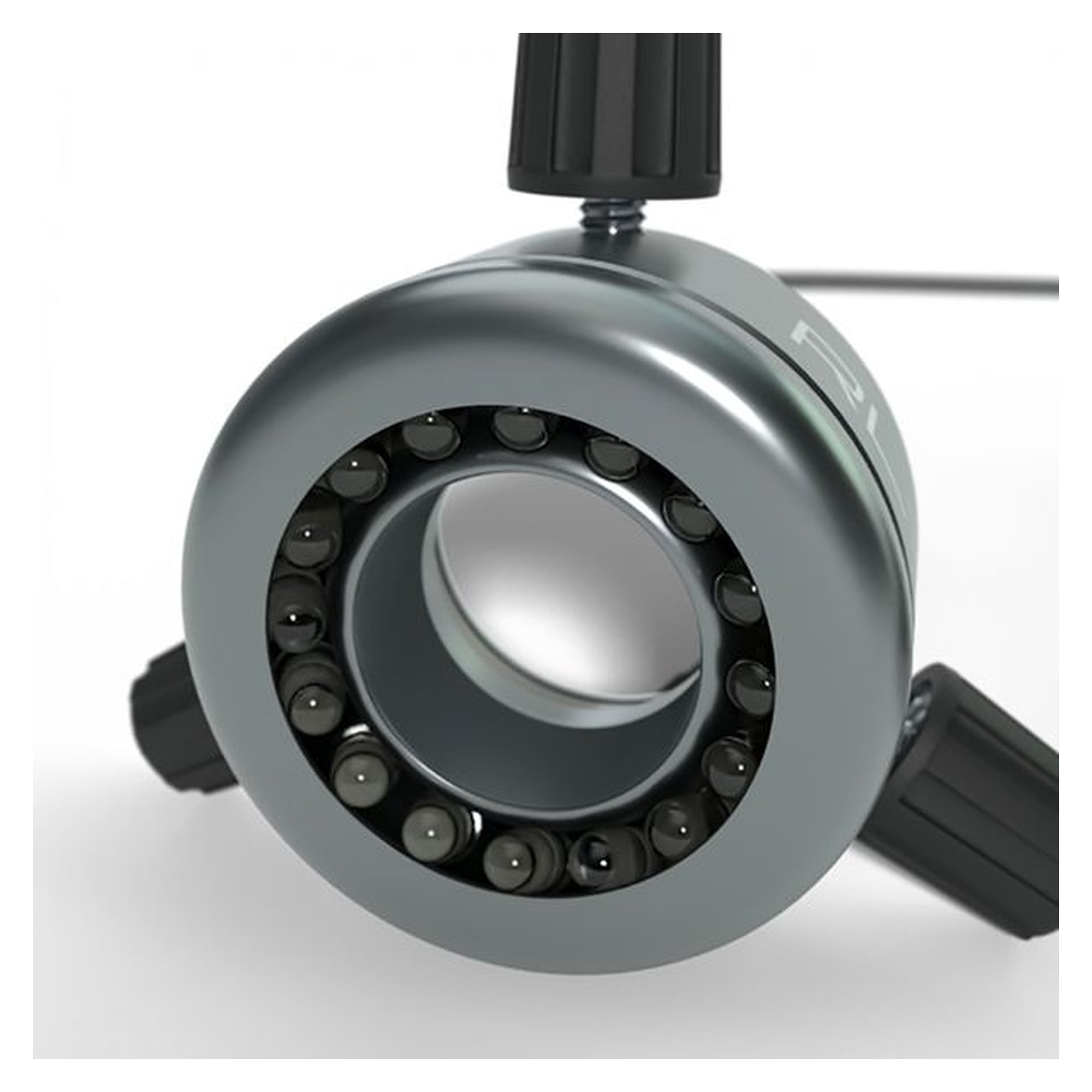 Starlight 100-010626. LED-Ringlicht UV und IR, UV 375 nm, Arbeitsabstand 5 mm - 25 mm optimal 10 mm