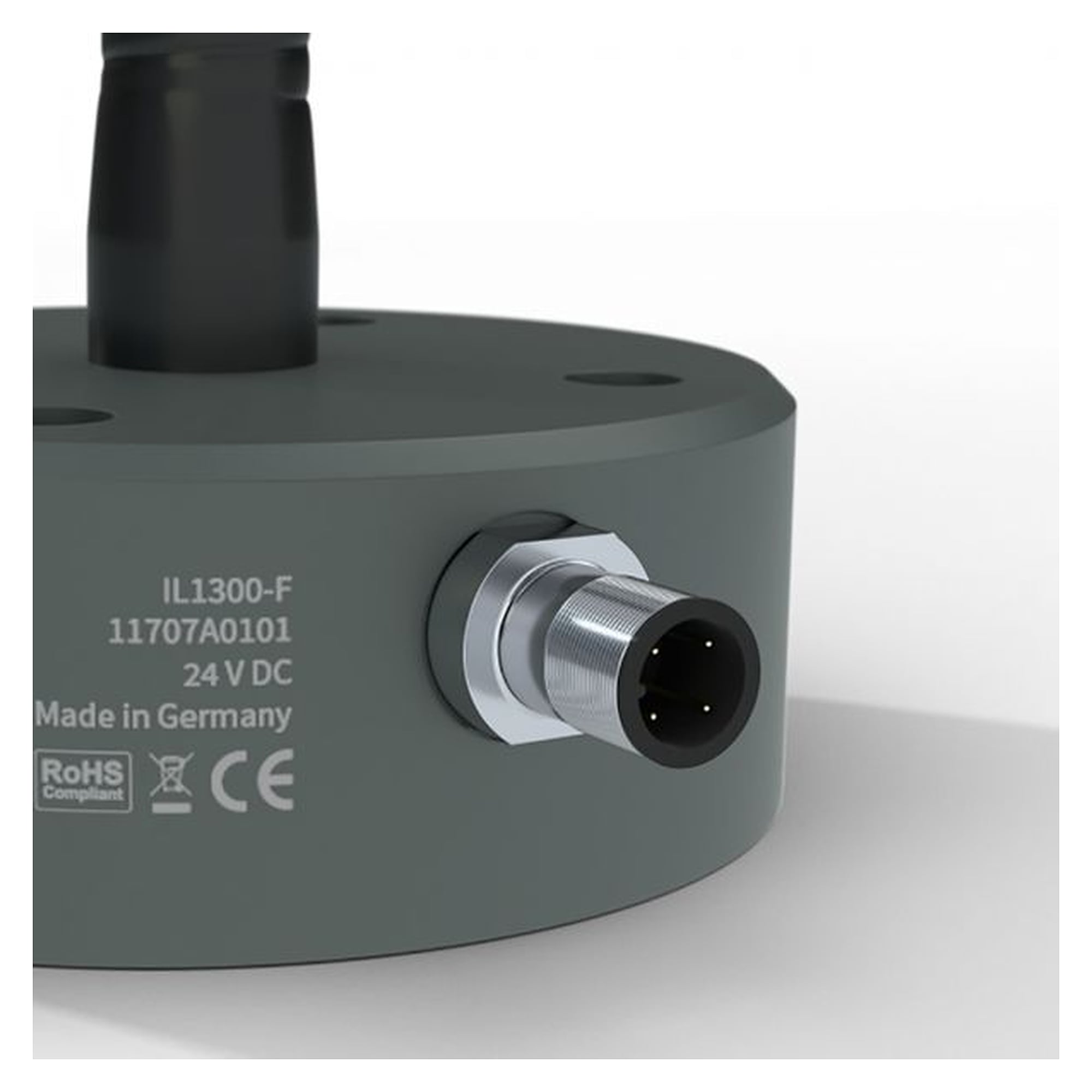 Starlight 100-011707. LED-Maschinenleuchte IL1300-F, Flex-Arm, Armlänge 450 mm, mit M12-Stecker 4-polig