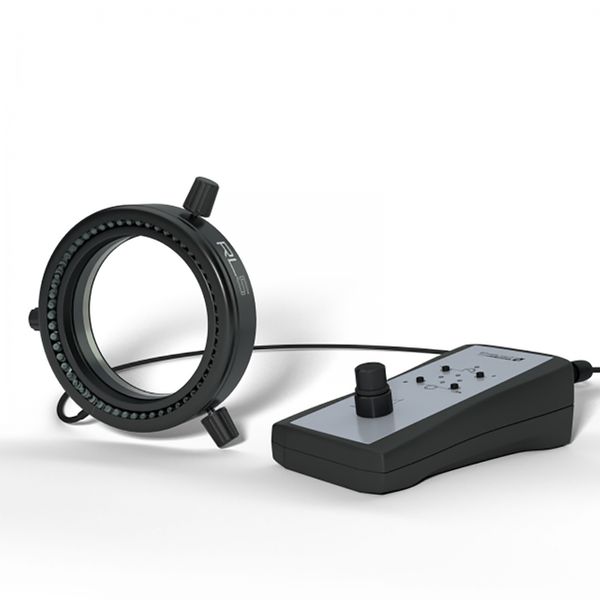 Starlight 100-011972. LED-Segment-Ringlicht, blau 470 nm, Spanndurchmesser max. 81 mm