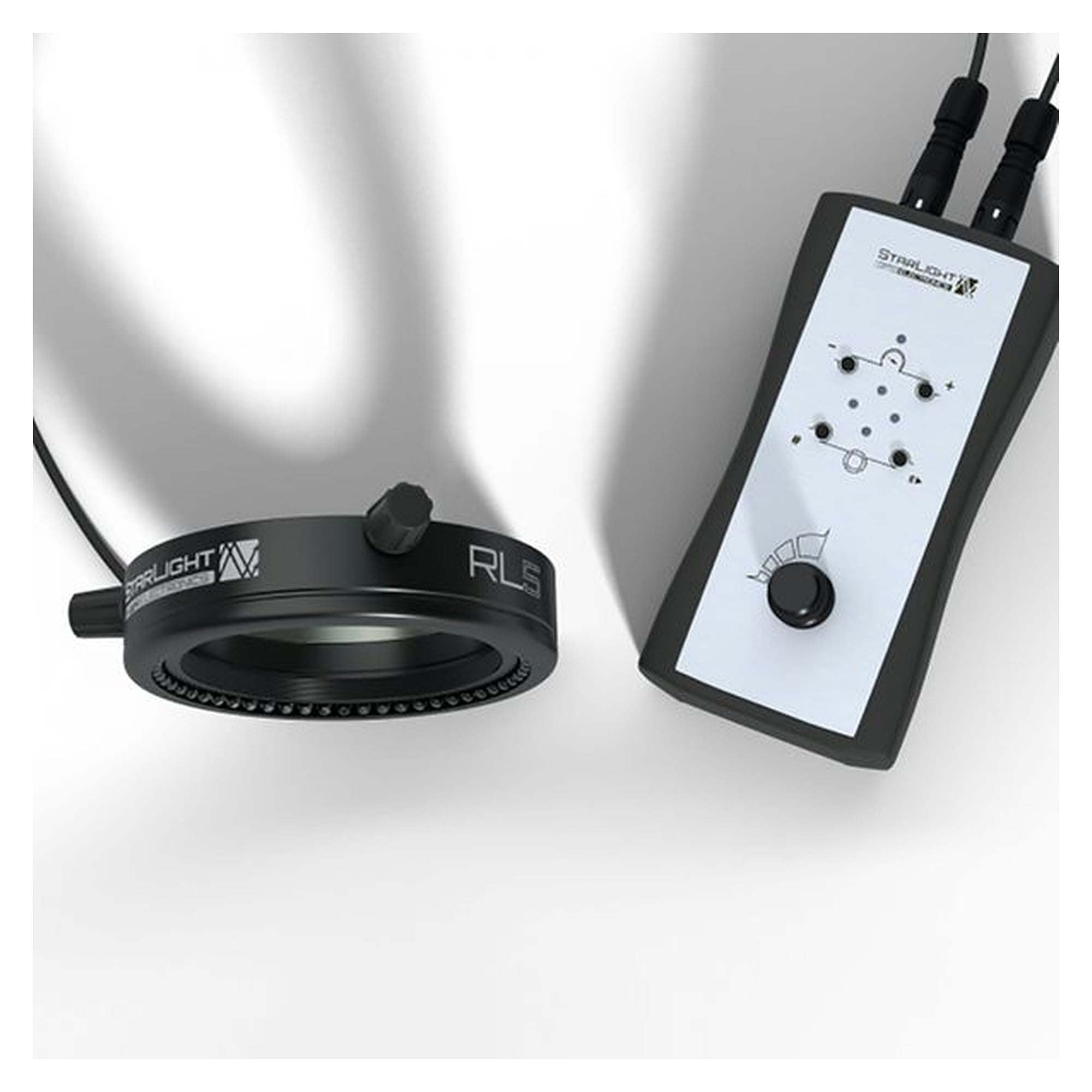 Starlight 100-011983. LED-Segment-Ringlicht, natur-weiß 5600K, Spanndurchmesser max. 88 mm