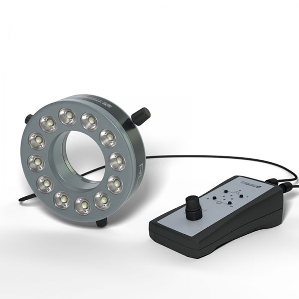 Starlight 100-011989. LED-Segment-Ringlicht, warm-weiß 3000K, Arbeitsabstand 150 mm - 500 mm optimal 270 mm