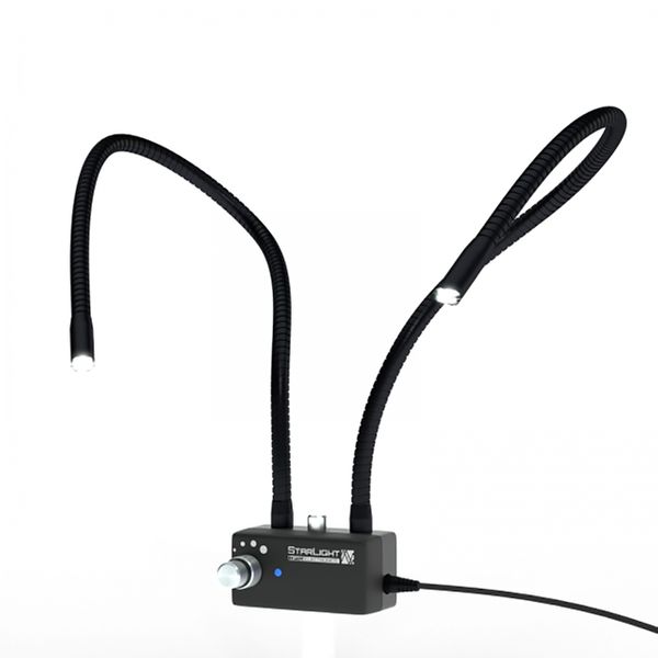 Starlight 100-012043. LED-Auflichtleuchte IL11, 2-armig, Armlänge 450 mm, pur-weiß 5600K