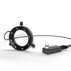 STARLIGHT 100-012081. LED-Ringlicht UV und IR, UV 365 nm, Arbeitsabstand 75 mm, Spanndurchmesser max. 81 mm