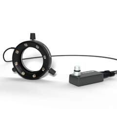 Starlight 100-012212. LED-Ringlicht, pur-weiß 5600K, Arbeitsabstand 80 mm, Spanndurchmesser max. 66 mm