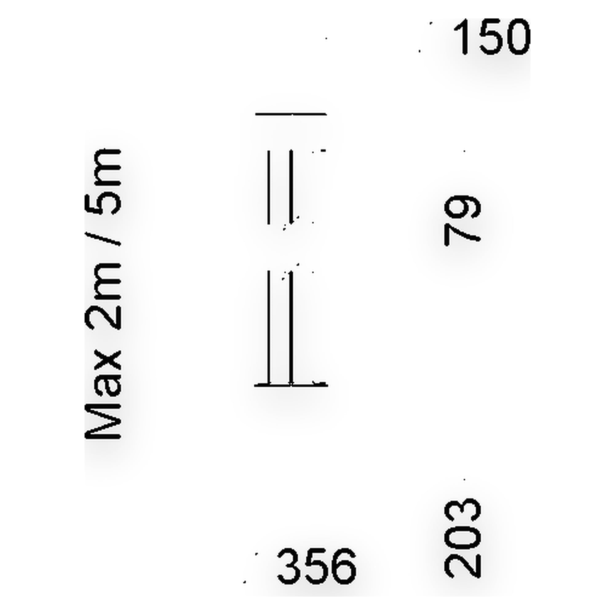 Glamox SVA-P350 Dekorationsleuchte, 1378 lm, 3000 K, DALI-dimmbar