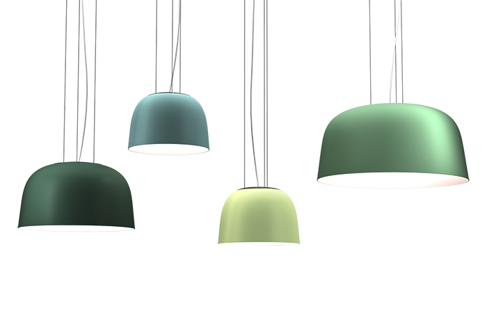 Glamox SVA537089. Dekorative Leuchten SVA-P250 ESTATE GREEN 1000 DALI 830 C2